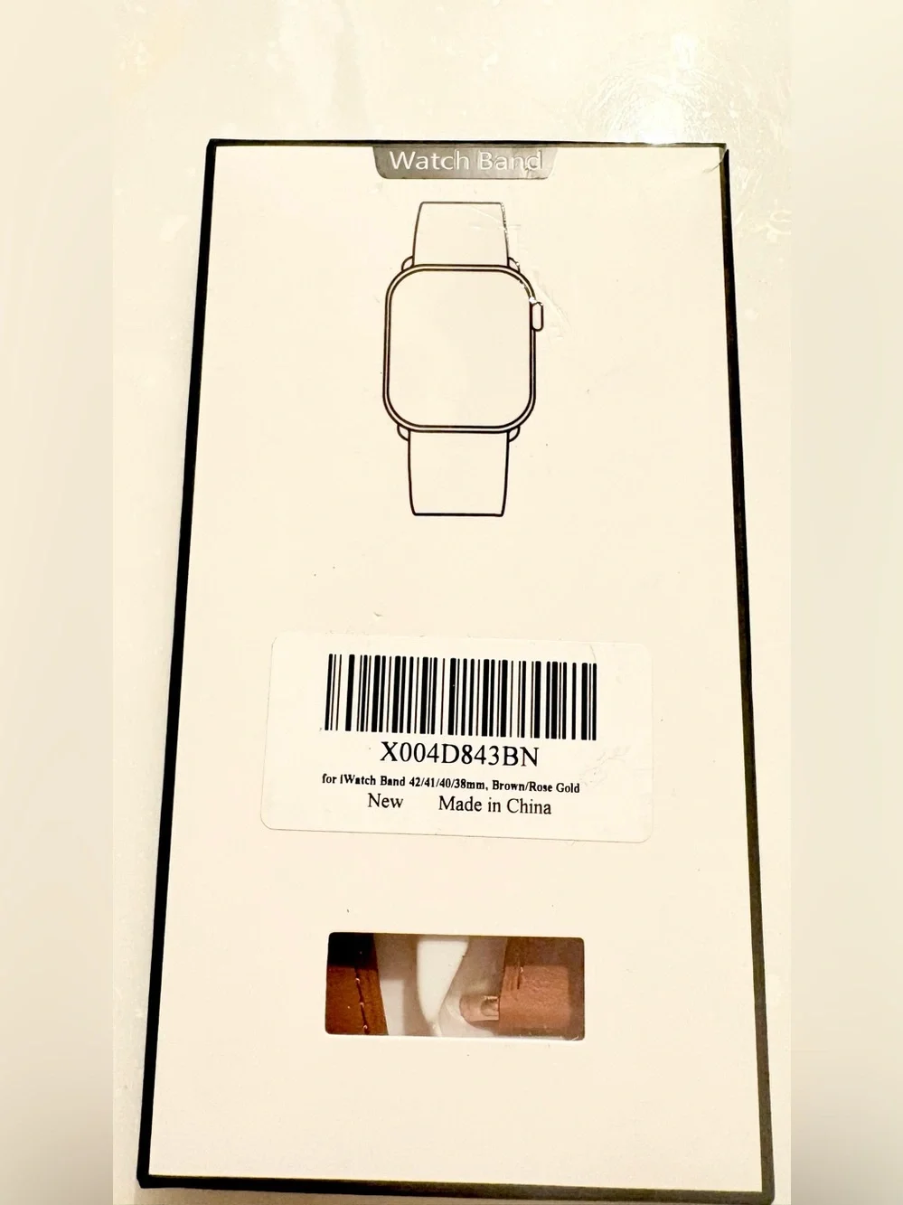 Rose Gold Replacement Watch Band for Smartwatches 42/41/40/38mm